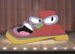 Give him the boot