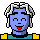 Actually, the tongue should be blue.
