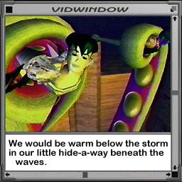 In Mainframe, seafood eats YOU!