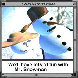 What's this? What's this? there's white stuff everywhere!