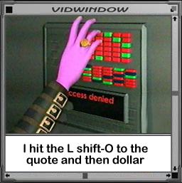 What kind of a keypad doesn't have letters or numbers?
